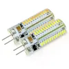 G4 LED-lampor G9 Lampbelysning AC / DC12V / 220V / 110V LED-kristallkronor Lyser SMD3014 Silikon LED G4 Spotlampa Dekoration