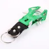 Ny Tiger Hook Tool med Ring Carabiner Clip Vandring Klättring Verktyg Key Ring Banausic Clip Keychains Carabiner Climb Hook Lock
