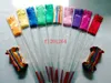 FedEx DHL Freeshipping 4M Gym Dance Ribbon Rhythmic Art Gymnastic Streamer Baton Twirling Rod Mix Kleur, 100 stks / partij