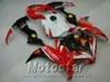 Kit carenatura di alta qualità per stampaggio ad iniezione per YAMAHA 2004-2006 YZF R1 set carenature freeship Santander nero rosso 04 05 06 yzf-r1 VL73