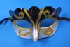 100 pz promozione vendita maschera partito saldatura oro moda travestimento veneziano colorato Halloween festa di Natale spedizione gratuita