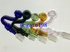 Bleu / rose / noir / jaune / clair Smoking Dogo gros eau bong 1418mm crâne bols pour fumer pipe bong mini plate-forme pétrolière percolateurs barboteur