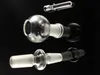 Hookahs oil rig 14.5 & 18.8 glass male -male adapter dome and nail set for water pipe smoking