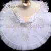 Freies Verschiffen Erwachsene White Swan Lake Ballett Tutu Professionelle Ballett Kostüme Frauen Platte tutu Pancake BT8931