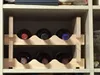 Wooden Wine Rack DIY Assemble Wine Shelf Wood Holders Suitable for el Cellar Bar Club Home7184172
