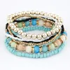 2015 New Fashion Ocean Style Multcolor Bracelet Sets / Bracelet Jewelry For women Free shipping