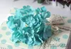 50pcs 21Colors 15cm artificial hydrangea flower heads diy wedding bouquet flowers head wreath garland home decoration