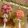 Elegante 2015 decorações de buquê de noiva de casamento 25 cm flores artificiais casamento e acessórios de noiva dhyz 019390463