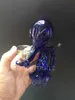 Nytt 6,5 tums främmande glasrör Glas Rökpipor Mini Glass Bongs Alien Pipes Tobacco Pipes