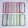 Pour iPhone 6 6S Plus TPU Case Lumineux Transparent Mince Cristal Clair Dur PC Couverture Pour iPhone5 5S 4 4S Cas