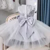 Silver Sequined Flower Girls Dresses Knee Length ball Gown Girls Party Dresses Real Pictures Royal Blue,Black,Red,Hunter,Champagne Cheap