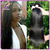 50% de réduction! Top qualité 100% Trame de Cheveux Humains Non Transformés Pas Cher Brésilien Péruvien Malaisien Indien Extensions de Cheveux Raides 3bundles