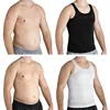 Partihandel - Billiga Män Abdomen Vest Thermal Sculpting Body Reducera Fat Gynecomastia Vest Shaper Belly Corset Compression Tights Male