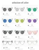 occhiali da sole oversize Occhiali da sole Steampunk con montatura in metallo di qualità Occhiali da sole vintage da donna firmati da donna rotondi Occhiali da sole gotici