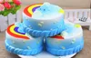 Jumbo 12CM Squishy Bread with fragrant Ocean Cake Kawaii Cute Charm Slow Rising Bread Bun Kid Toy Gift Fun