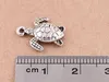 NIEUWE GRATIS VERZENDING 100 STKS / PARTIJ OUDE VERZONDEN VERPLIKTE MOOIE SEA Turtle Legering Charms Hangers 12x15mm