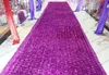 Couronnes Nouveau mariage romantique fleurs décoratives centres de table faveurs 3D pétale de rose tapis allée coureur pour la décoration de fête de mariage Supplie