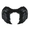 Cosplay Feather Angel Wings Elegancki Halloween Kostiumy Party Dostawy Białe Czarne Czerwone Kolory Perfect Dla Kobiet Boże Narodzenie Wenecka Masquerade