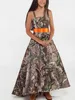 Vestidos de fiesta de boda para niñas de camuflaje hechos a medida Vestidos de niña de flores de camuflaje alto y bajo Vestidos de desfile de niña formal de Realtree con marco