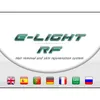 Machine portable RF Elight Elight IPL Big Spot pour système de rajeunissement permanent de la peau d'épilation