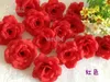 50 sztuk 11 cm / 4,33 "Sztuczny jedwabny Camellia Rose Peony Kwiat Głowy Wedding Party Dekoracyjne Flovoers Kilka kolorów dostępnych