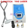 EU tax free 1064nm 532nm 1320nm Q switch ND YAG Laser Tattoo removal machine Eyebrow Pigment Freckle Acne Remover skin care salon equipment