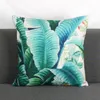 Fodera per cuscino con foglie verdi, foglia di banana decorativa, almofada monstera funda, cojin cojines, decorazioni per la casa moderne