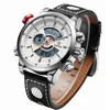 Weide мужская мода повседневные спортивные часы кварцевые цифровые светодиодные фонарь легкие военные Relogio Masculino 30M водонепроницаемые мужские часы