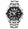 Curren 8023 Quartz Steel Precision Inveted Vogue Business Mens Quartz Klockor med 3atm Vattentät dropship Relogio