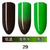 Groothandel-36 kleuren keuzes! Uvled Soak Off Nail Gel Polish Temperatuur Wijzigen Kleuren 10 ML Nagels Gel Lak # HT-TC36