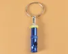 100st / mycket snabb frakt färgglada husdjursutbildning whistle justerbar ultraljudshund whistle sound keychain 5cm longth