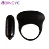 Cockring vibrant w1024 Pretty Love 100% silicone, éjaculation différée, Bague pour pénis, imperméable Cock Ring Sex Toys pour hommes