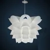 DIY Modern Lotus Plastic Pendant Lamp/ Living Room Suspension Hanging Light Bedroom Small size Plastic Corrider Balcony Pendant Lamp