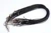 1.5 мм 2 мм черный воск кожа змея ожерелье бисероплетение шнур строка веревка провод 45 см расширитель цепи с застежкой Омар DIY ювелирные компоненты