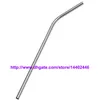 Free ship 200pcs/lot Stainless Steel Straw Drinking Straws 8.5" 10g Reusable ECO Metal Bar Drinks Party Stag