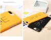 Carta bonito case para iphone 6 6 s 7 7 plus tampa ultra fino padrão de sorriso borda aberta suave hard pc cobrir para iphone 6 7