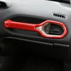 Coperture per strisce decorative per maniglia copilota Trim adatte per Jeep Renegade ABS Accessori interni per auto Styling