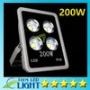 CE UL + IP66 COB 200W LED الأضواء الكاشفة عالية الطاقة في الهواء الطلق ضوء الفيضانات أدت محطة الغاز الإضاءة للماء بقيادة الستارة أضواء AC 85-265V 444