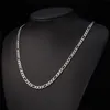 New Trendy Figaro Chain Stainless Steel Necklace Sets 18K Real Gold Plated Chunky Necklace Bracelet Men Jewelry YS226241I