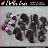 Blanda längd 830 Virgin Peruvian Human Hair Weave 4pcslot Body Wave Extensions Bella Bundles9814248