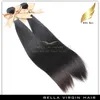 Cheveux 확장 8 "-30"Bresilien Vierges Cheveux 티슈 더블 Perruque Couleur Nature 3le Soyeux Tissages Bellahair 9A DHL Shi