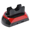 2.5 "3.5" SATA / IDE 2 Dock HDD Docking Station e- SATA / Hub Contenedor de almacenamiento externo Piezas 20PCS / LOT Free