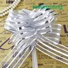 13 colors pick50pcslot 5cm Large Size Organza Pull Bows Wedding Favors Supplies Wedding car Decor 6612760