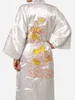 Wholesale-chinês de seda masculina / roupão de banho de cetim / vestido m l xx xxl