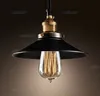 RH Lampa wisząca Loft2 Lampy wiszące wiszące amerykański styl stylu oświetlenie rocznika metalowy włókno wisiorek stalowy edison żyrandol