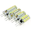 G4 LED-lampor G9 Lampbelysning AC / DC12V / 220V / 110V LED-kristallkronor Lyser SMD3014 Silikon LED G4 Spotlampa Dekoration