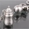 20pairs Baby039S Bottle and Nipple KeyChain Wedding Favors and Gift Baby Shower Souvenirs Wedding Decoration Supplies5305621