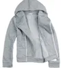 Dorp Shipping 2015 Hot Brand New Diagonal Zipper Men's Hoodies Sweatshirts Jacka Coat Size M, L, XL, XXL, XXXL