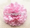 100 pièces têtes de fleurs de pivoine artificielles avec épingle 11 cm/4.33 "20 couleurs tissu Rose tête de fleur de camélia pour fleurs de pince à cheveux de fête de mariage