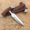 5 modèles équipement de plein air de haute qualité le seul couteau à pousser réglable poche à manche en os Couteaux tactiques pliants couteaux à outils de coupe